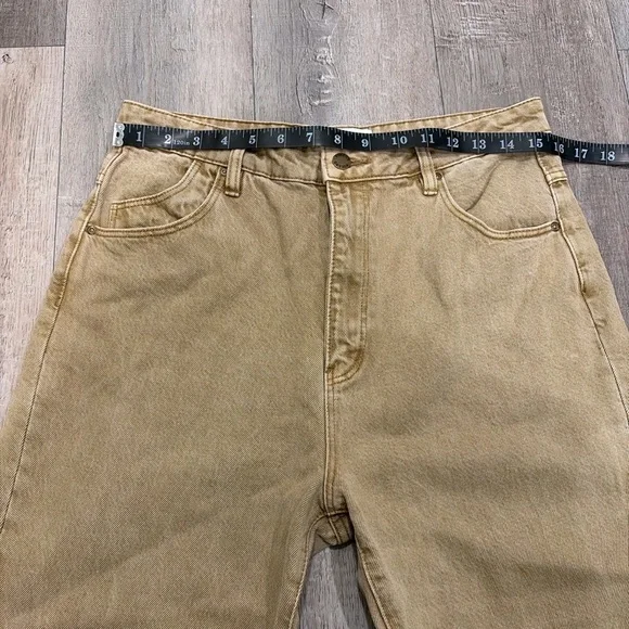 Rolla’s Dusters Jeans Tan High Rise Slim Straight Vintage Size 30 - Picture 10 of 12